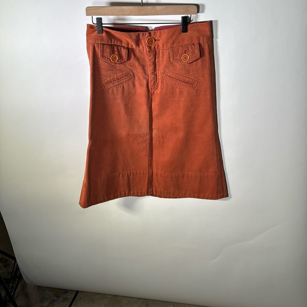 Burnt Red Marc Jacob’s size 8 skirt